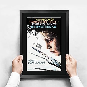 Amazon.co.jp: HWC Trading エドワード・シザーハンズ 映画ポスター